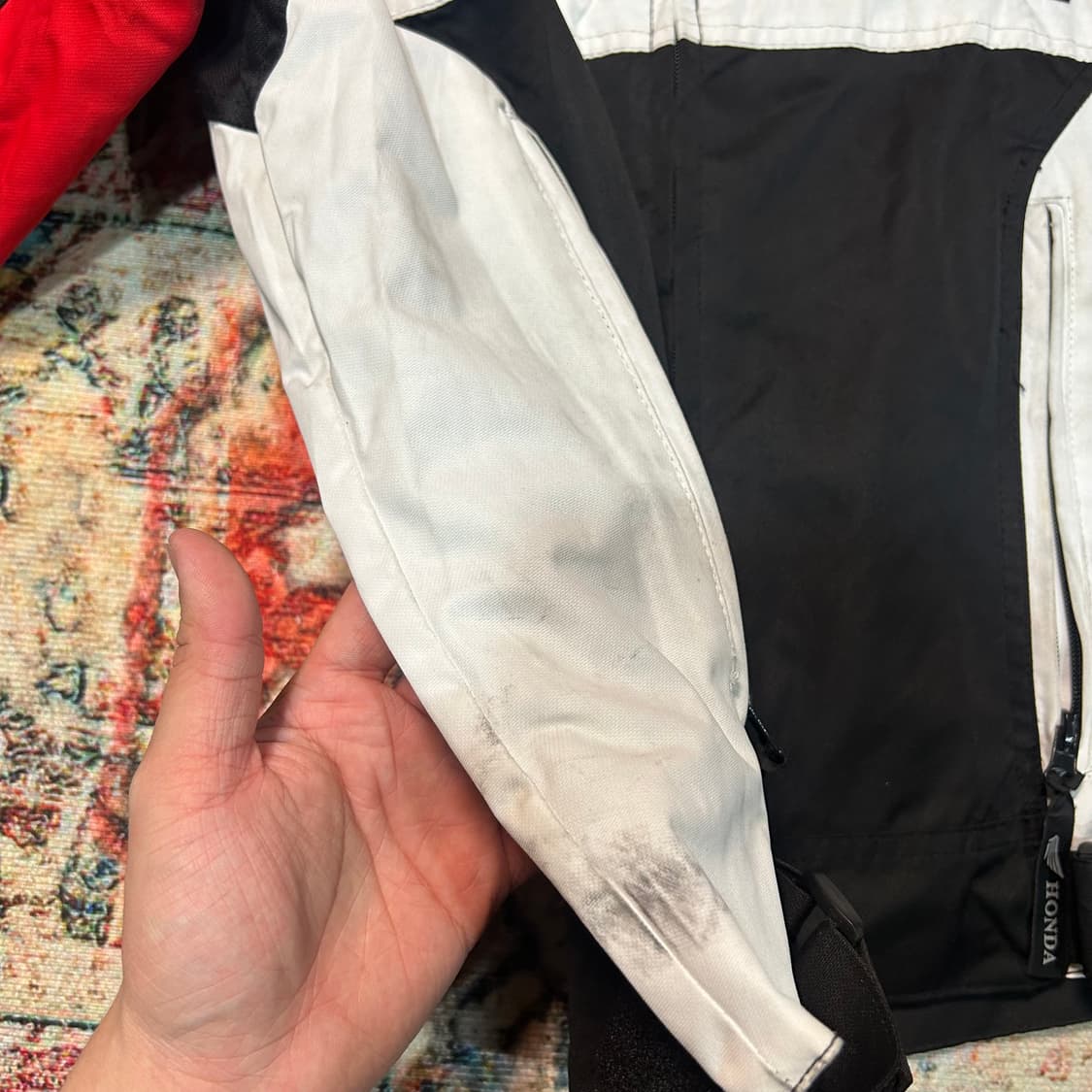 [M] 혼다 레이싱 바이커 자켓(손목보호대O) 상품이미지9