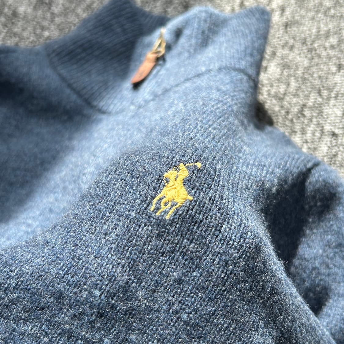 폴로 랄프로렌 램스울 니트집업 상품이미지3