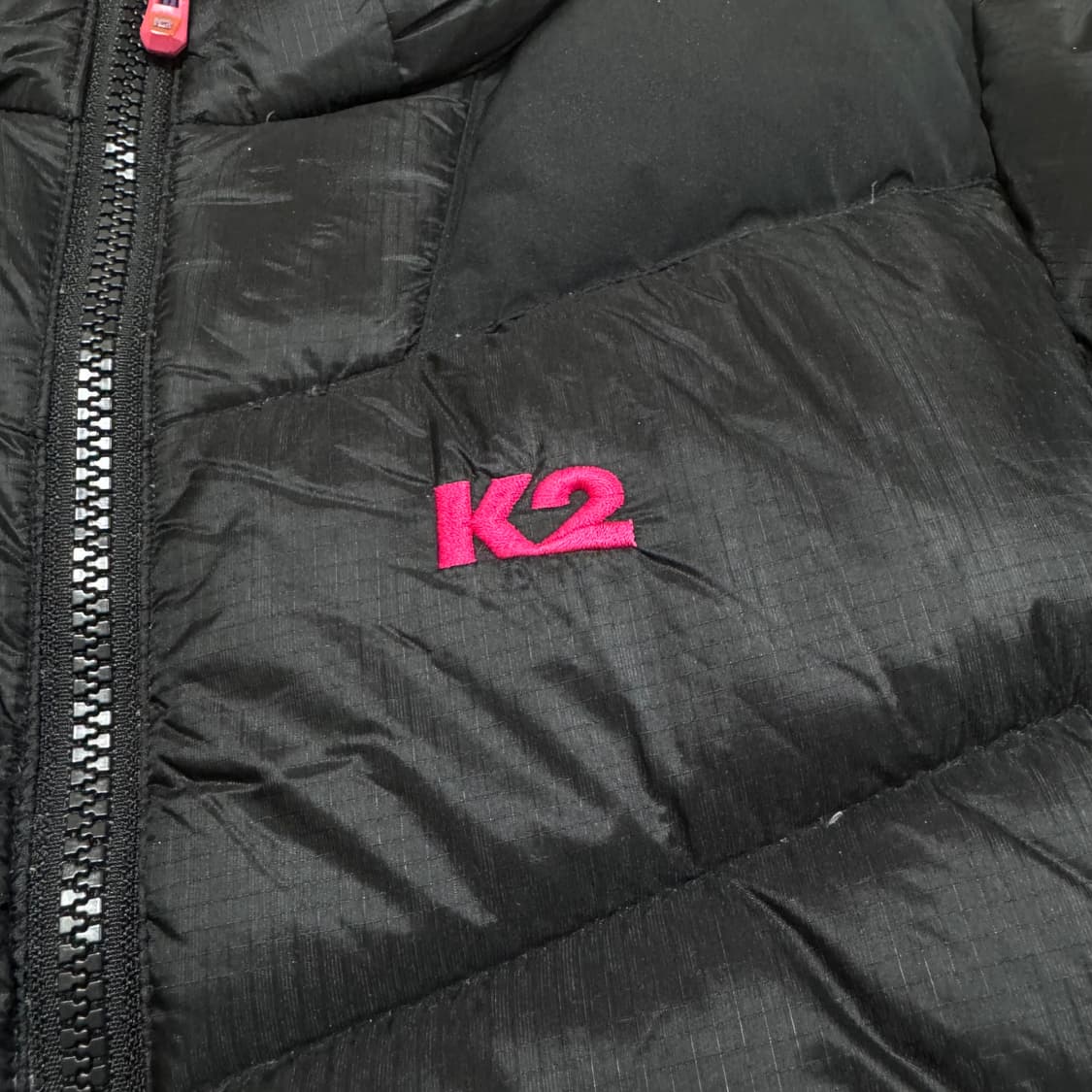 K2 구스다운 자수로고 패딩자켓 S/90 상품이미지5