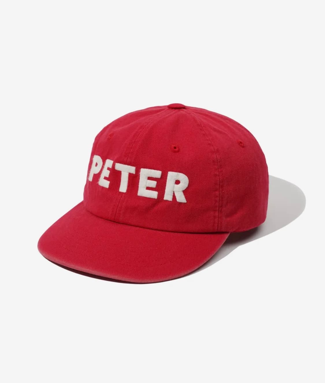 6-PANEL PETER CAP - RED 상품이미지1