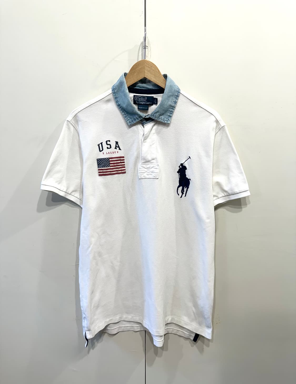 폴로 랄프로렌 USA 치프키프 빅포니 럭비 티셔츠  상품이미지1