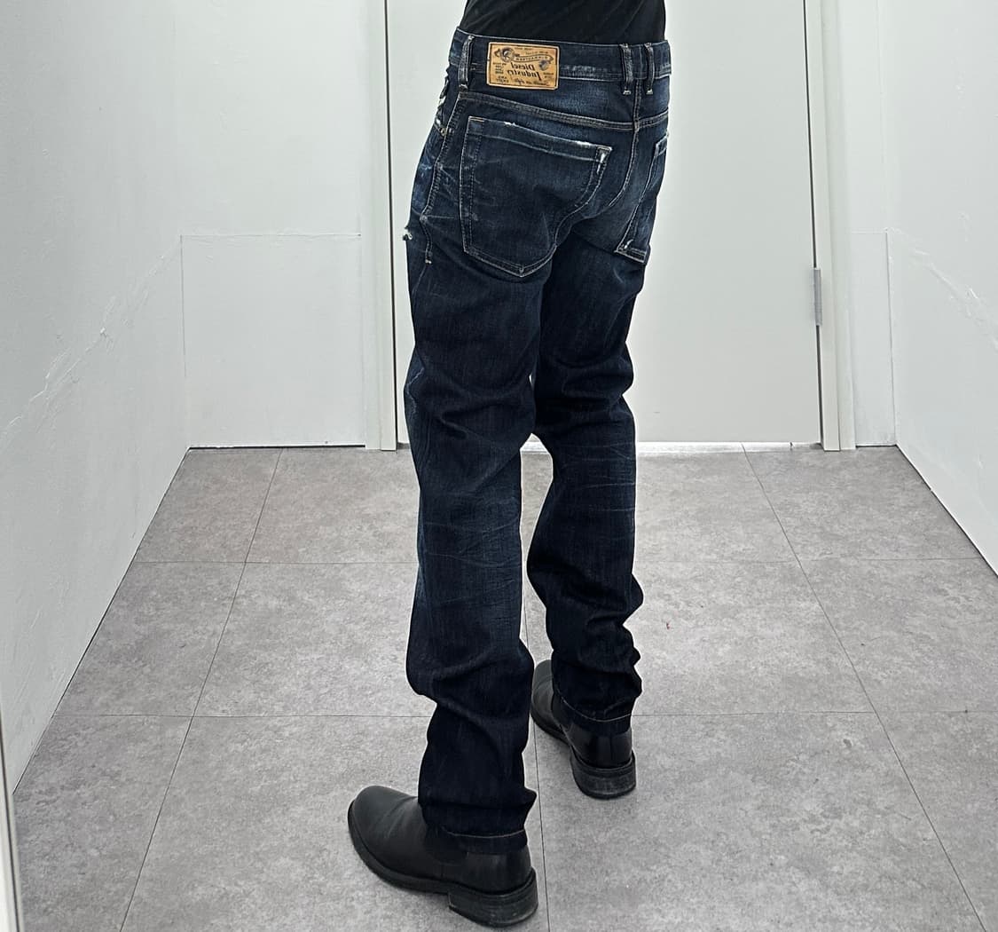Diesel Faded Indigo Wash Denim 상품이미지3
