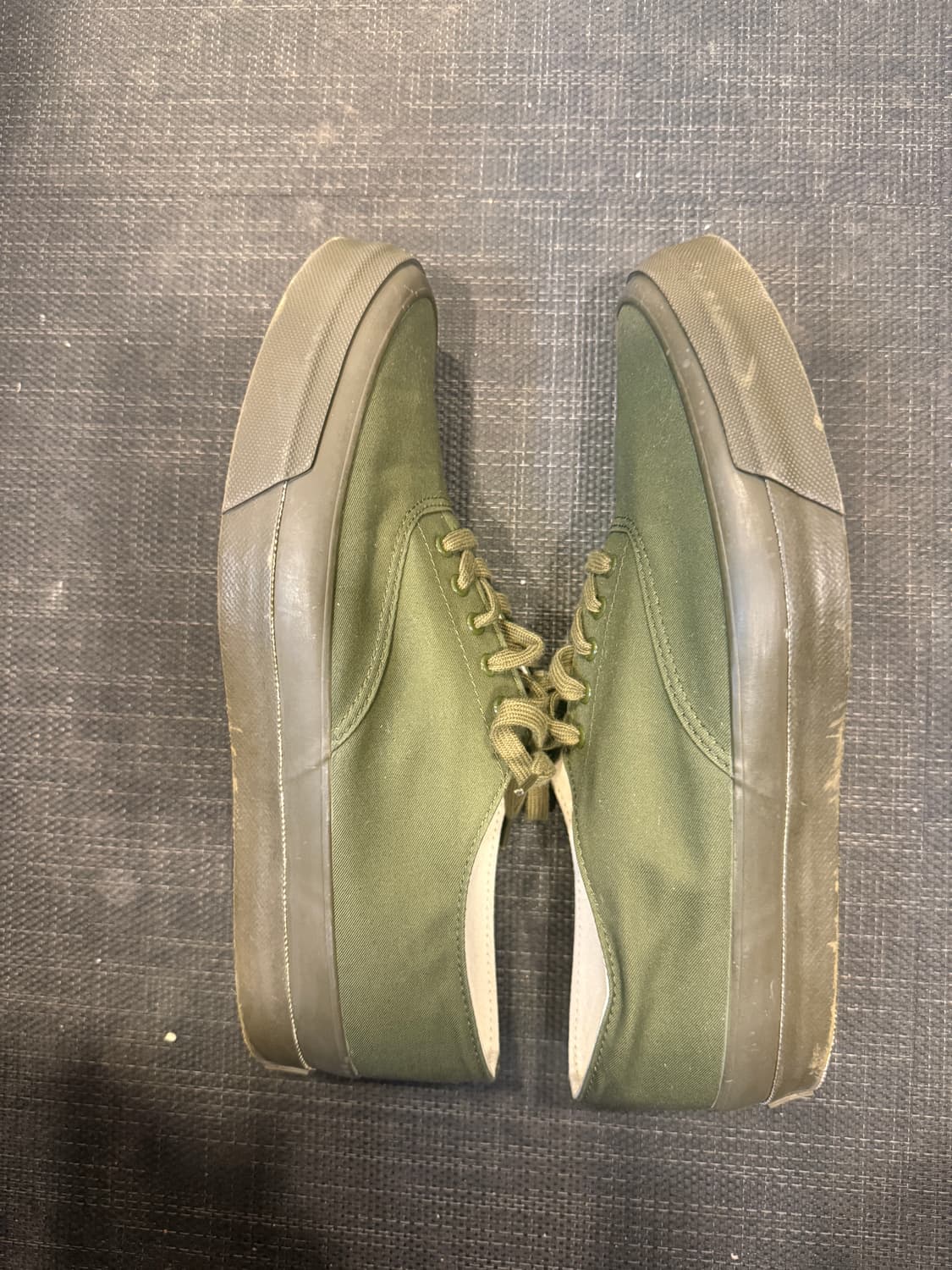 아사히 덱슈즈 260mm, 올리브 상품이미지3