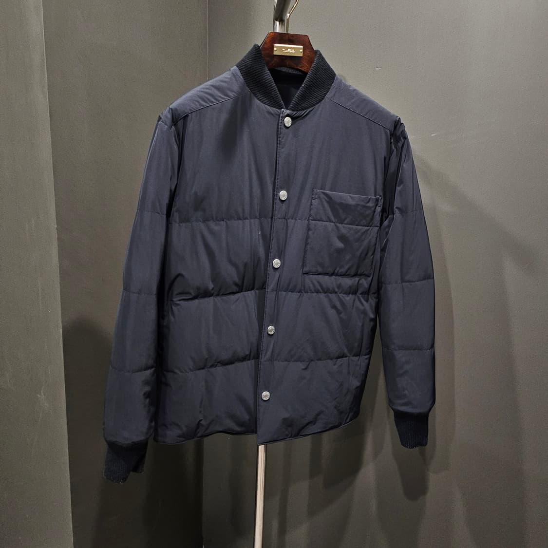 에르메스 캐시미어 100% 신상 패딩 봄버자켓 상품이미지3