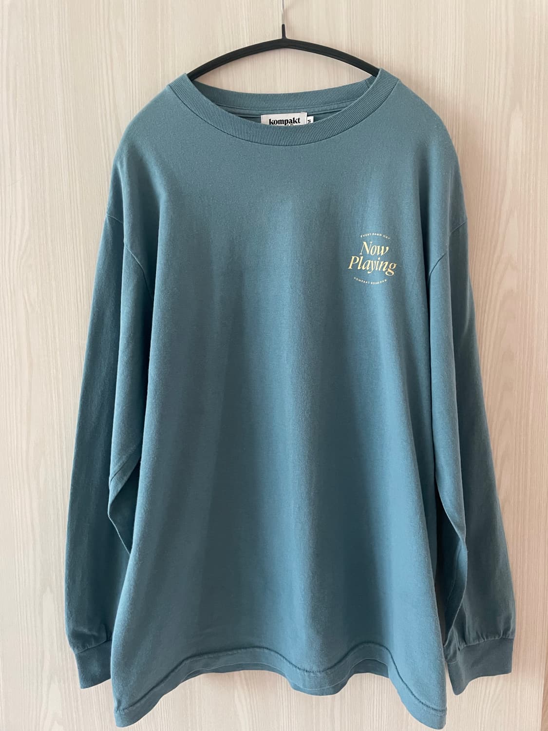 Kompakt record bar long sleeve M 상품이미지1
