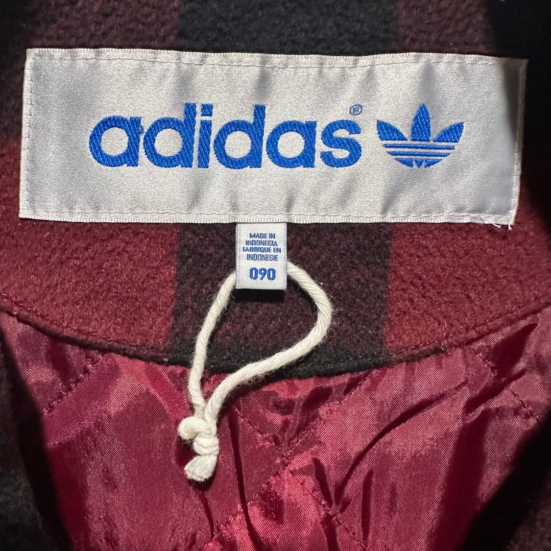 아디다스 체크 자켓 상품이미지6