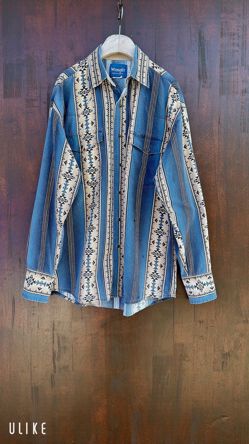 80‘s 랭글러(Wrangler) 웨스턴셔츠 상품이미지1