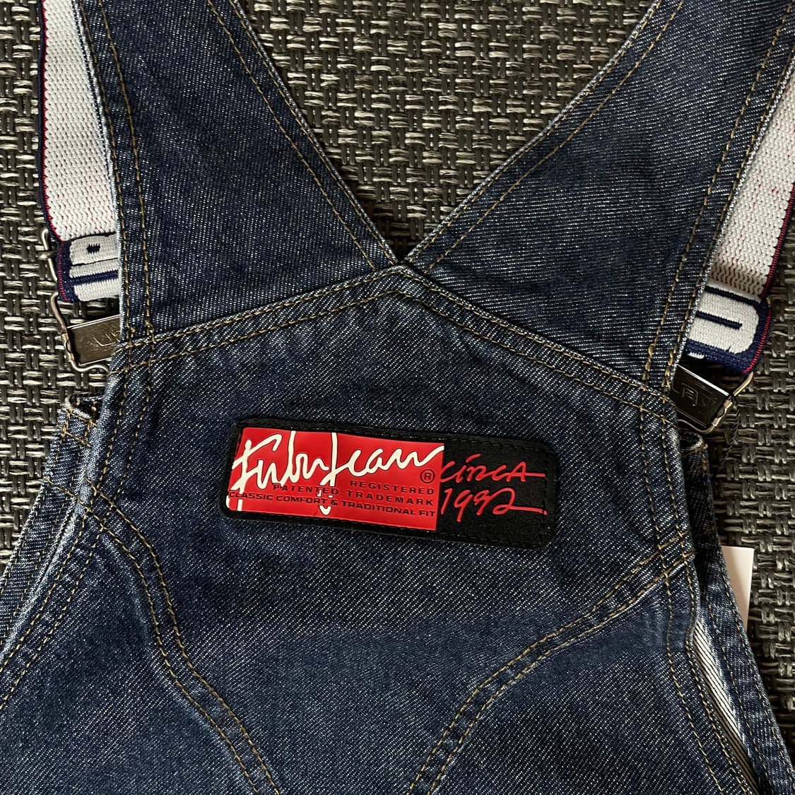 (36) 후부 중청 데님 멜빵 팬츠 상품이미지8