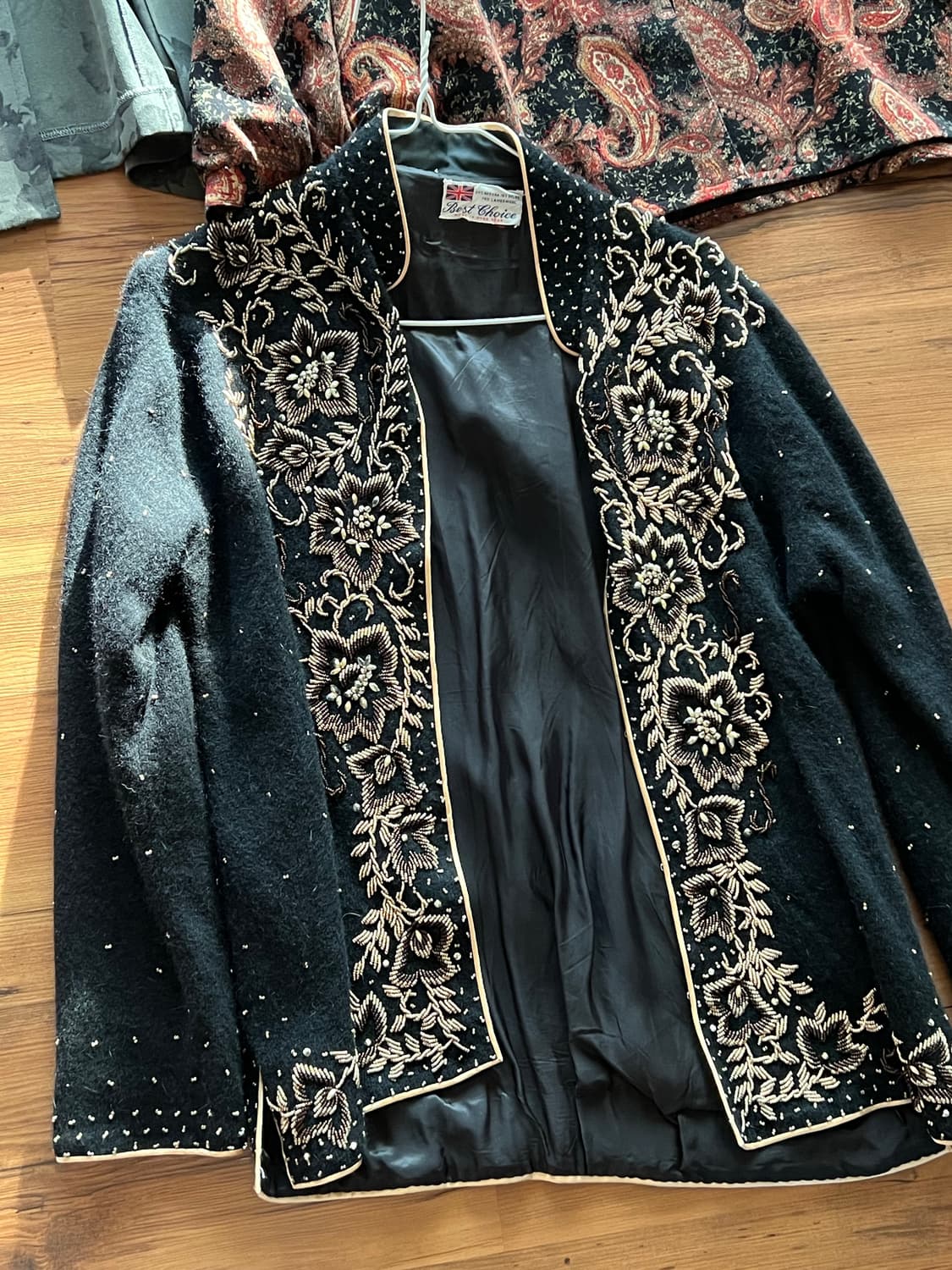 남성 빈티지 플로럴 자켓 셔츠 일괄 상품이미지4