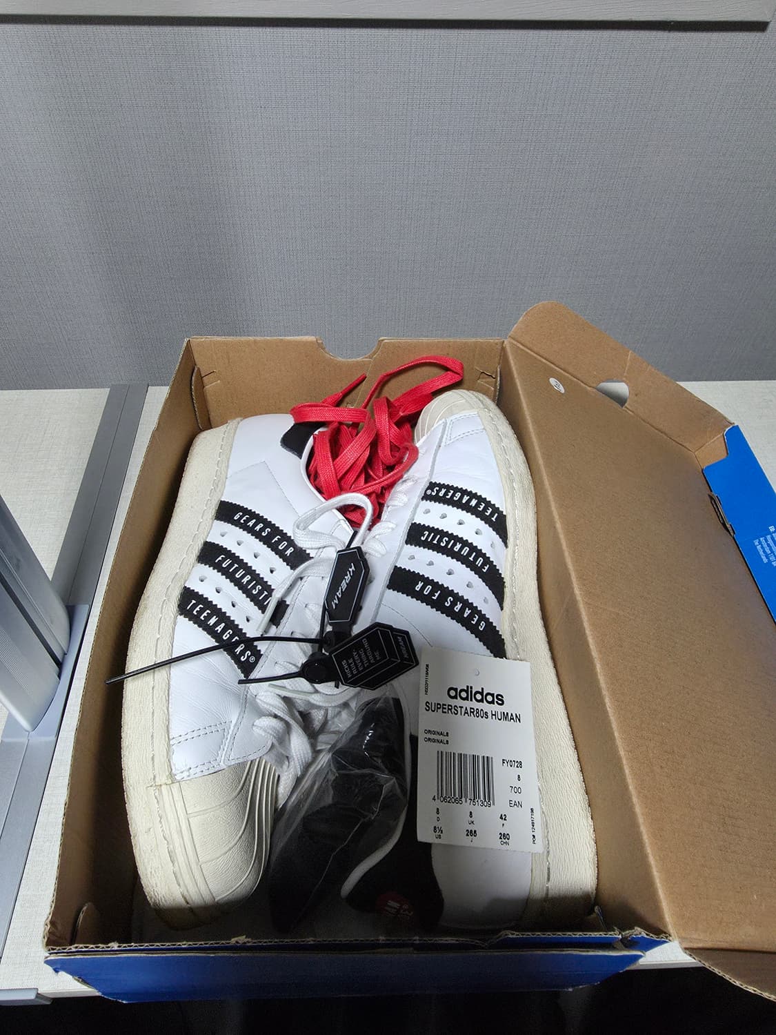 휴먼메이드 아디다스 슈퍼스타 265사이즈 상품이미지2