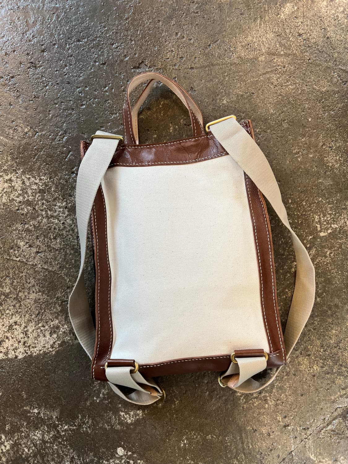 [JPN] Hand Made 가죽 캔버스 토트백&백팩 상품이미지7