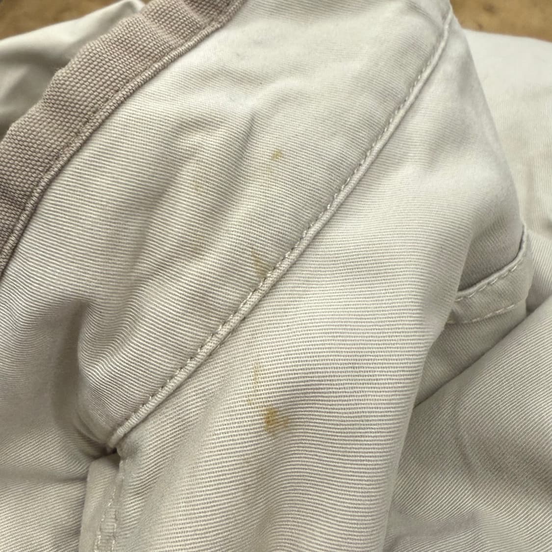 [정품/95] 빈폴 아이보리 봄버 자켓 b17 상품이미지6