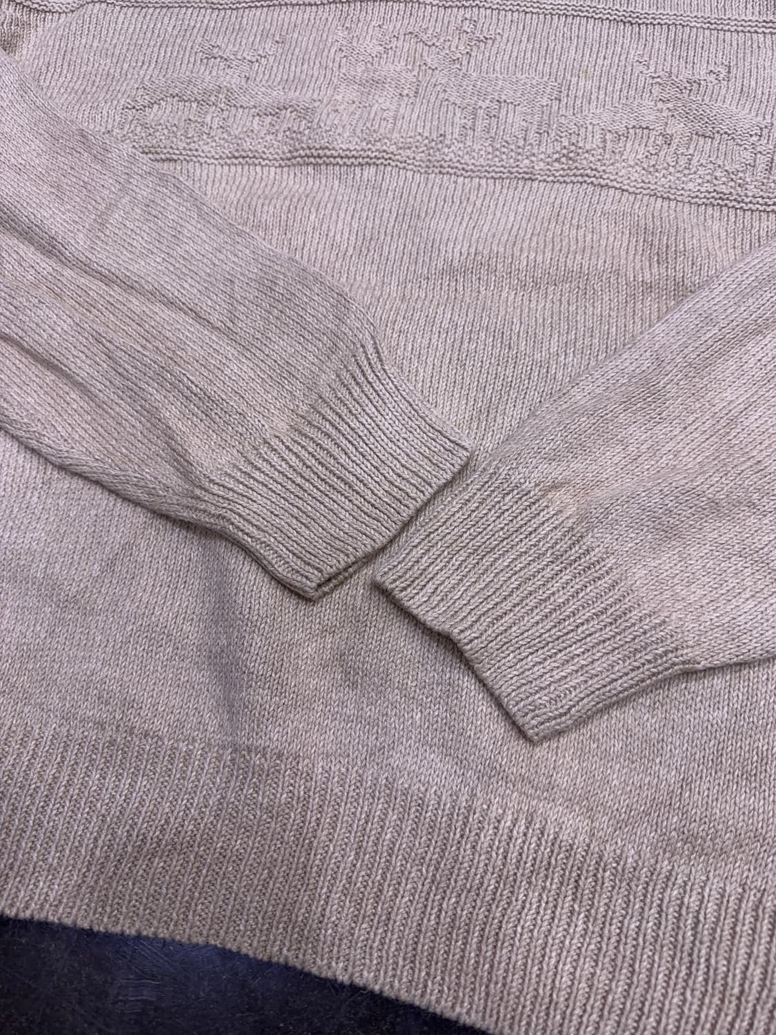 울리치 지카드 노루 디어 니트 스웨터 탄베이지 XL 상품이미지6