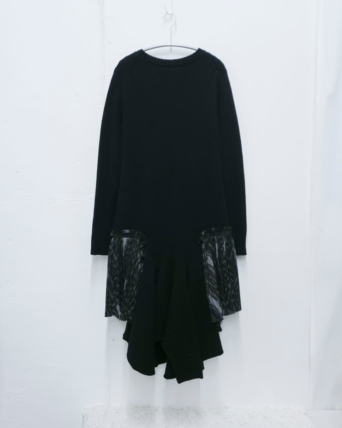SACAI knit dress with detachable scarf 상품이미지8