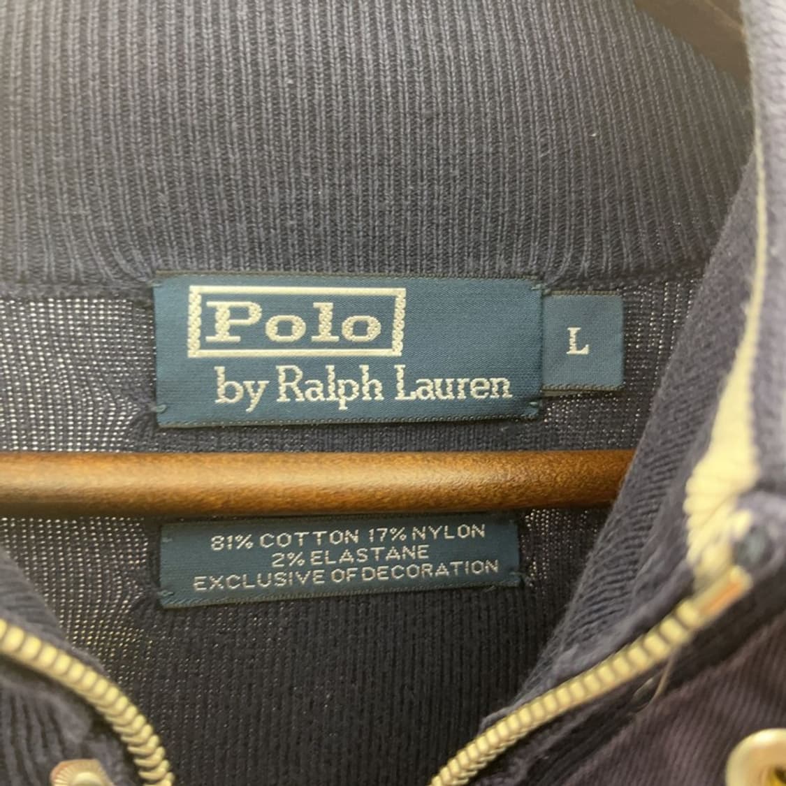 폴로 랄프로렌 올드스쿨 레트로 빈티지 집업 가디건 L C09673 상품이미지5