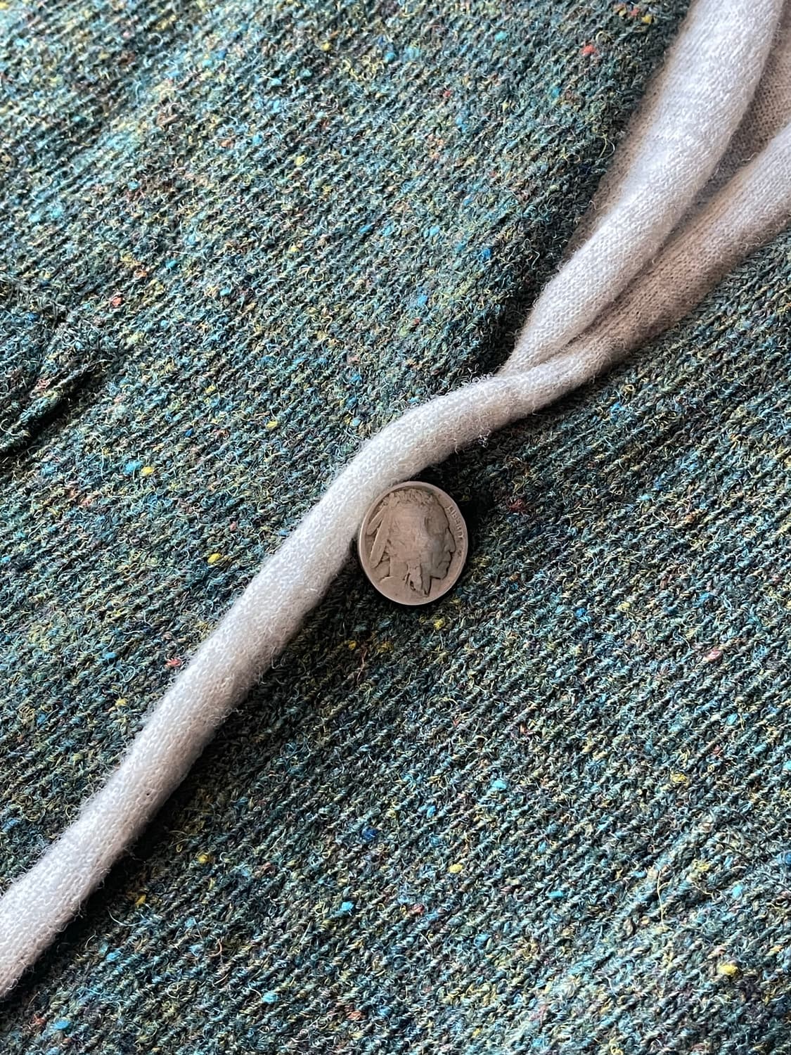 REMI RELIEF Concho Layered Wool Cardigan 상품이미지6
