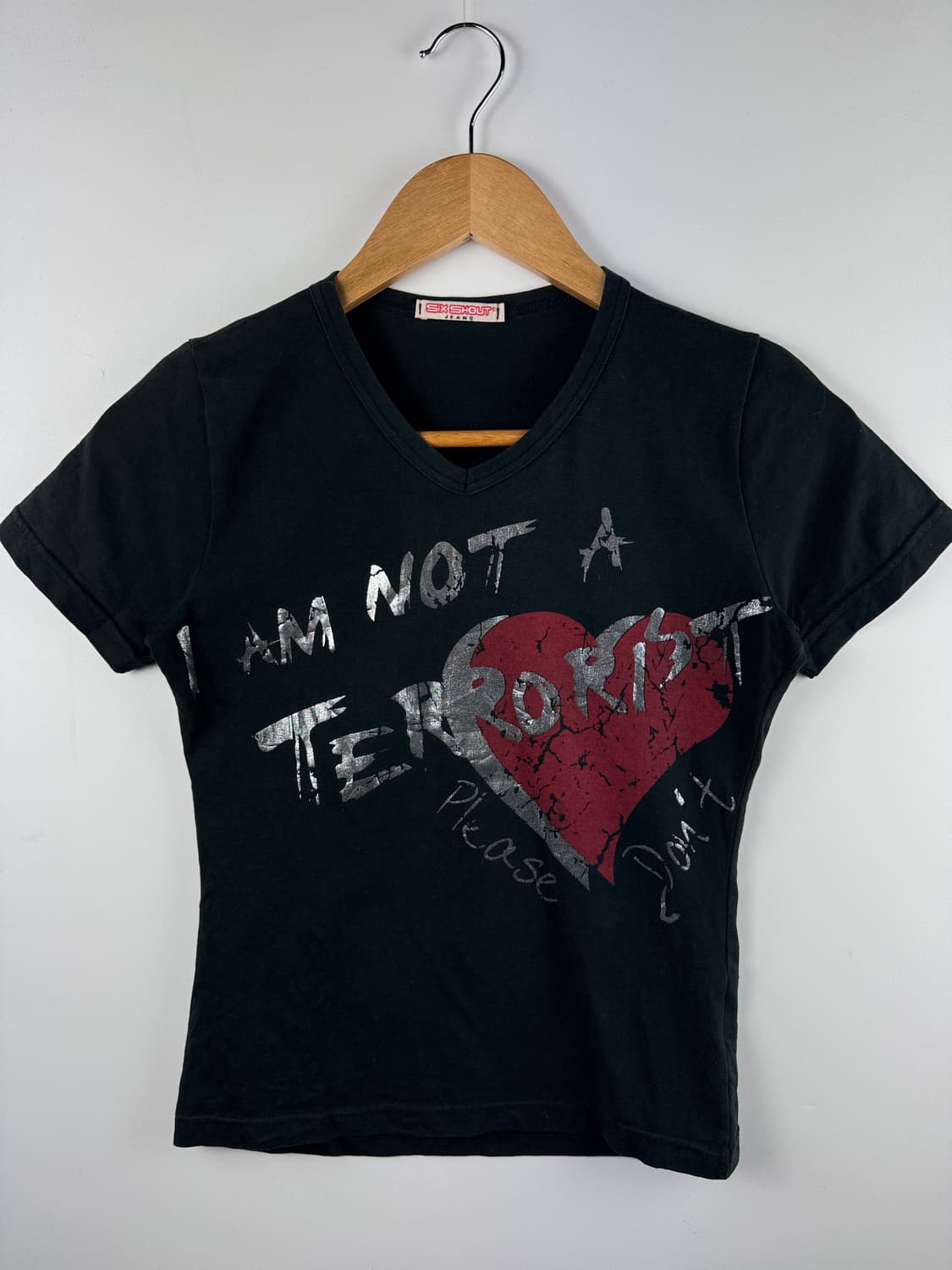 JPN Y2K 그래픽 딱붙슬리브1756 상품이미지1