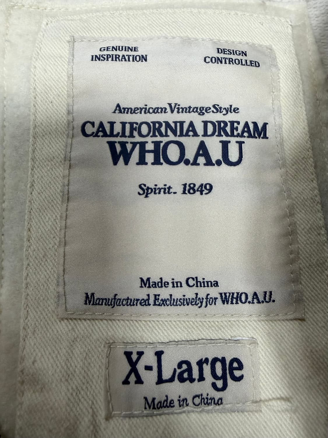 후아유 스트라이프 후드집업 xl 상품이미지3