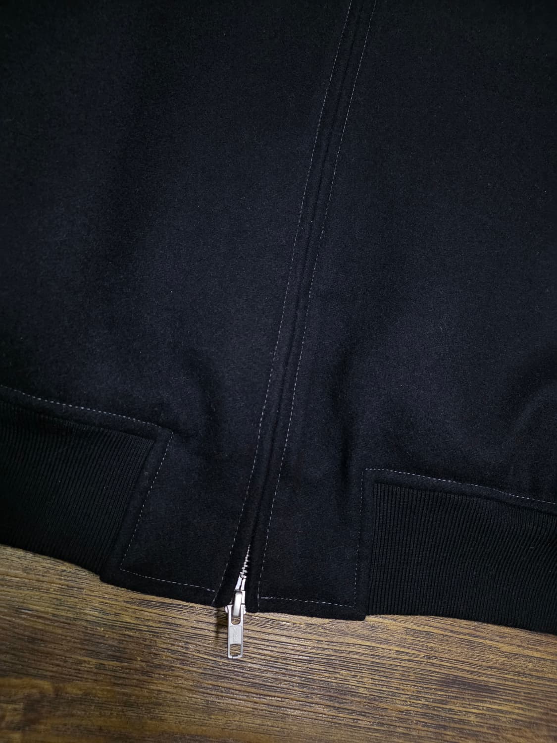 드로우핏 울스타디움 라인집업 자켓 거의새거 상품이미지4