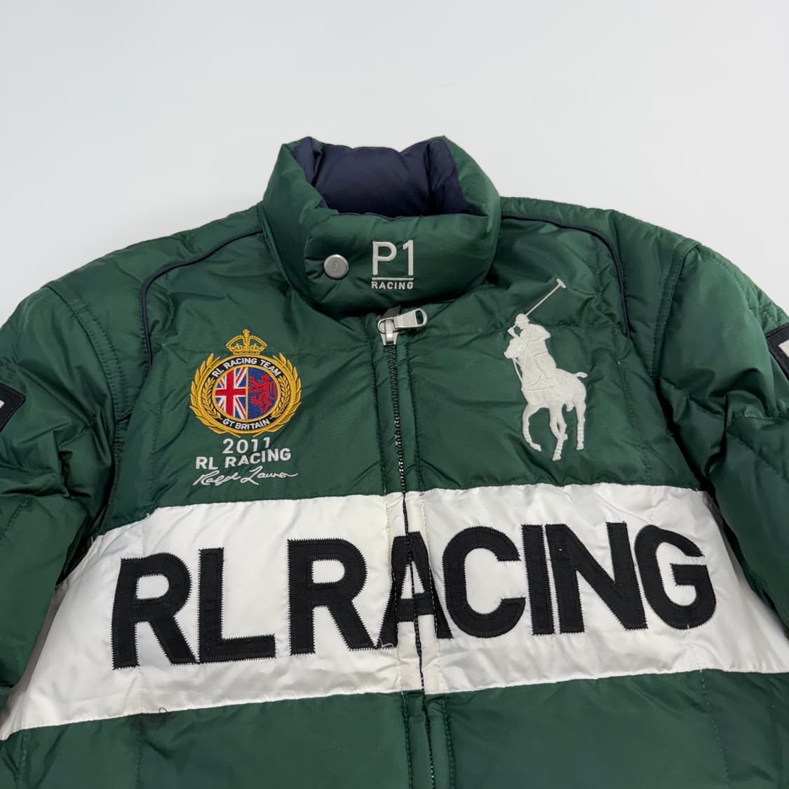 폴로 랄프로렌 빅포니 레이싱 투웨이 패딩  상품이미지4