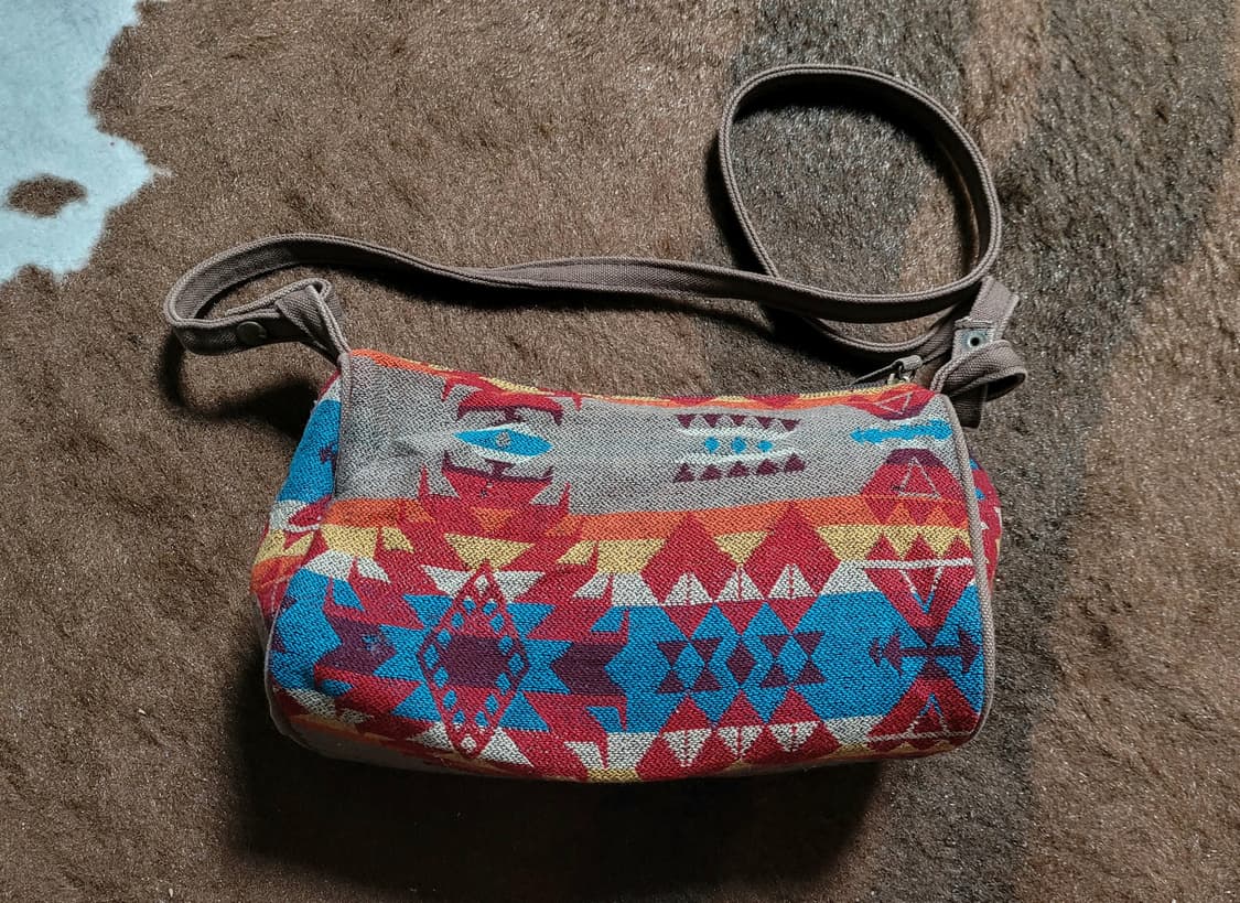 펜들턴 남녀공용 패브릭 나바호 패턴 크로스백 (23*17) 상품이미지4