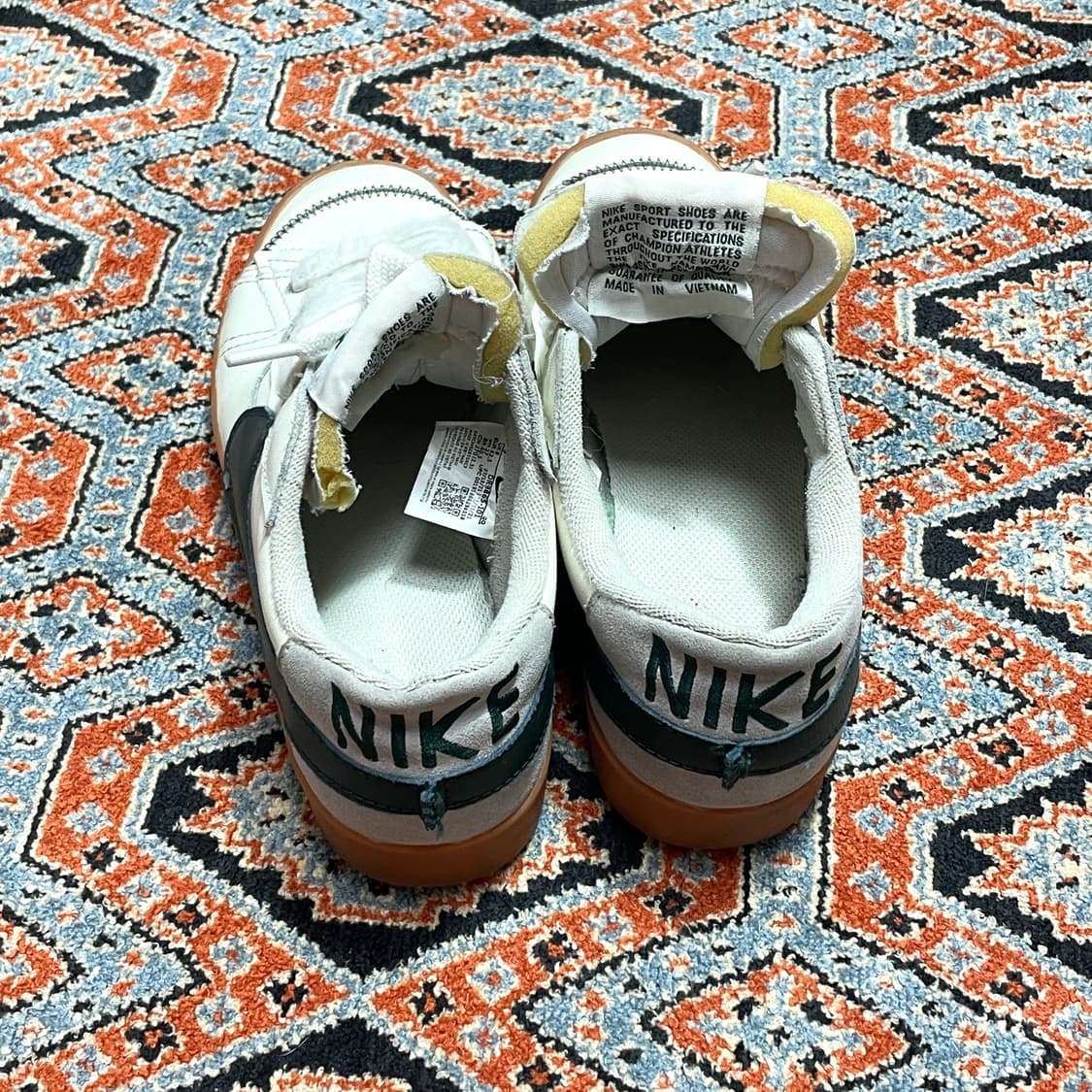 나이키 블레이저 로우 점보 그린 UK8/270 상품이미지4