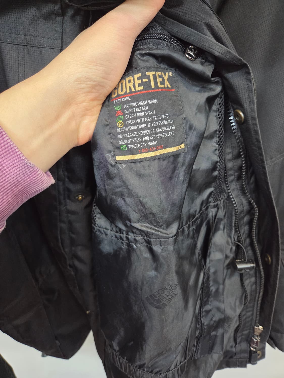 노스페이스 올드스쿨 써밋시리즈 xcr 고어텍스 자켓 s m 상품이미지5