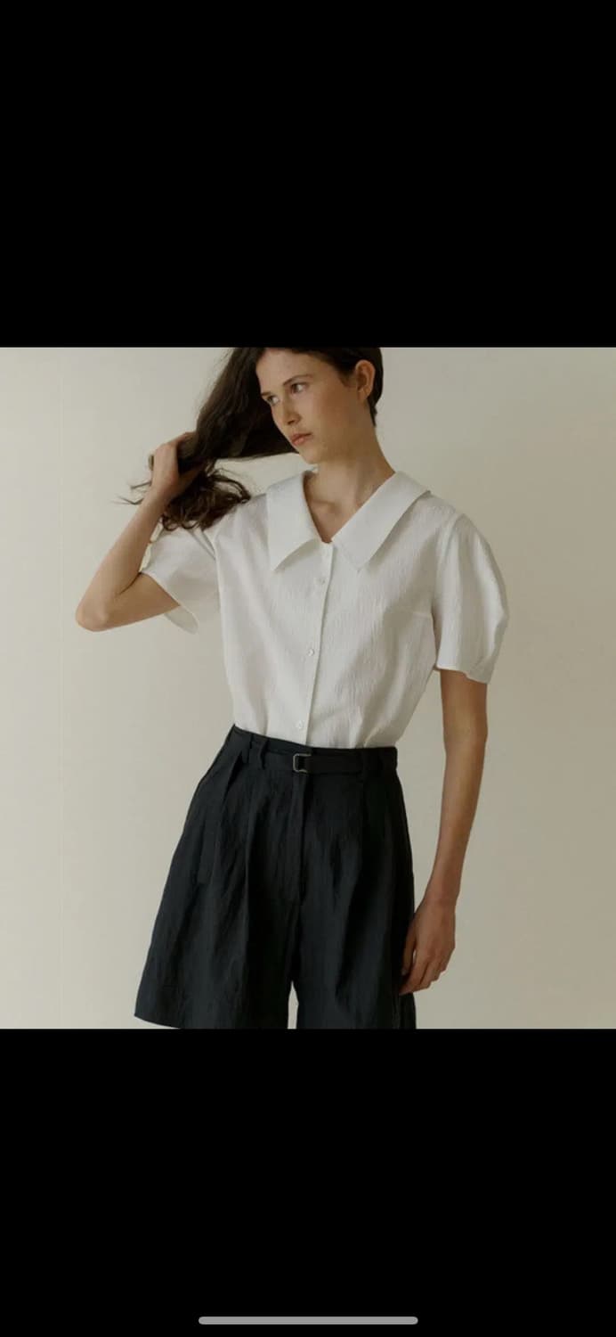 이슈넘버 2.96 썸머 셔츠(white  crease) 상품이미지1