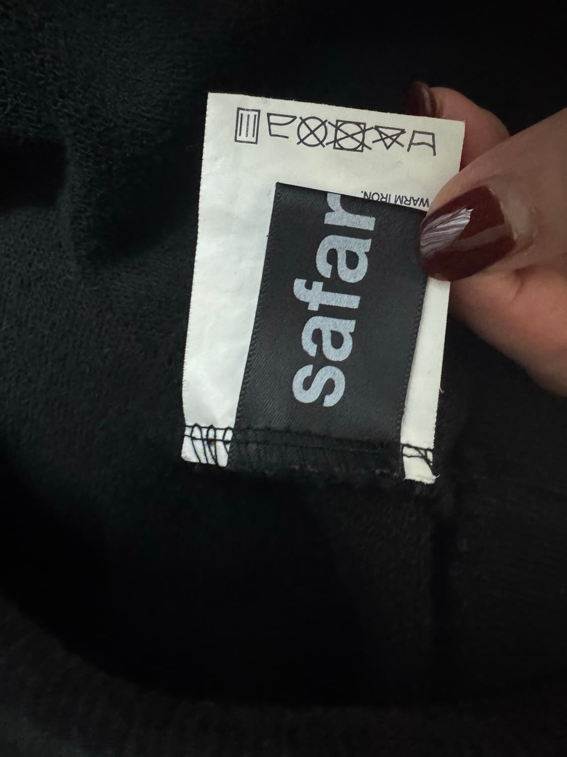 사파리스팟 우먼 1/2 베이직 사파리 후드 블랙 상품이미지3