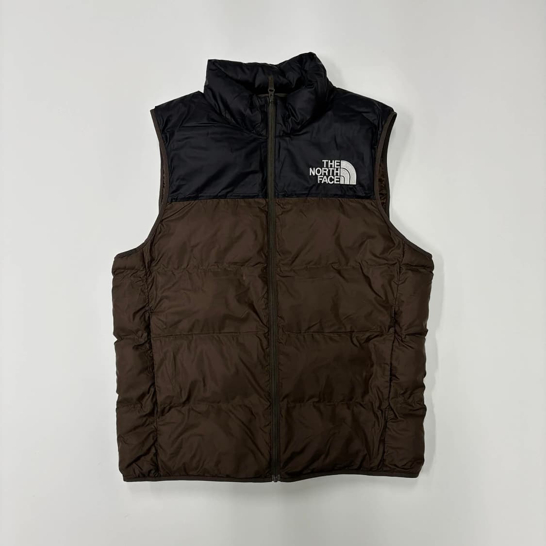 노스페이스 준신형 초코브라운 핀터깔 패딩 베스트(M) 상품이미지3
