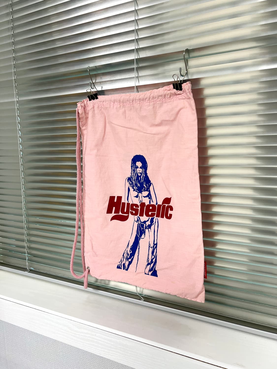 HYSTERIC GLAMOUR-DRAWSTRING BAG (Pink) 상품이미지2
