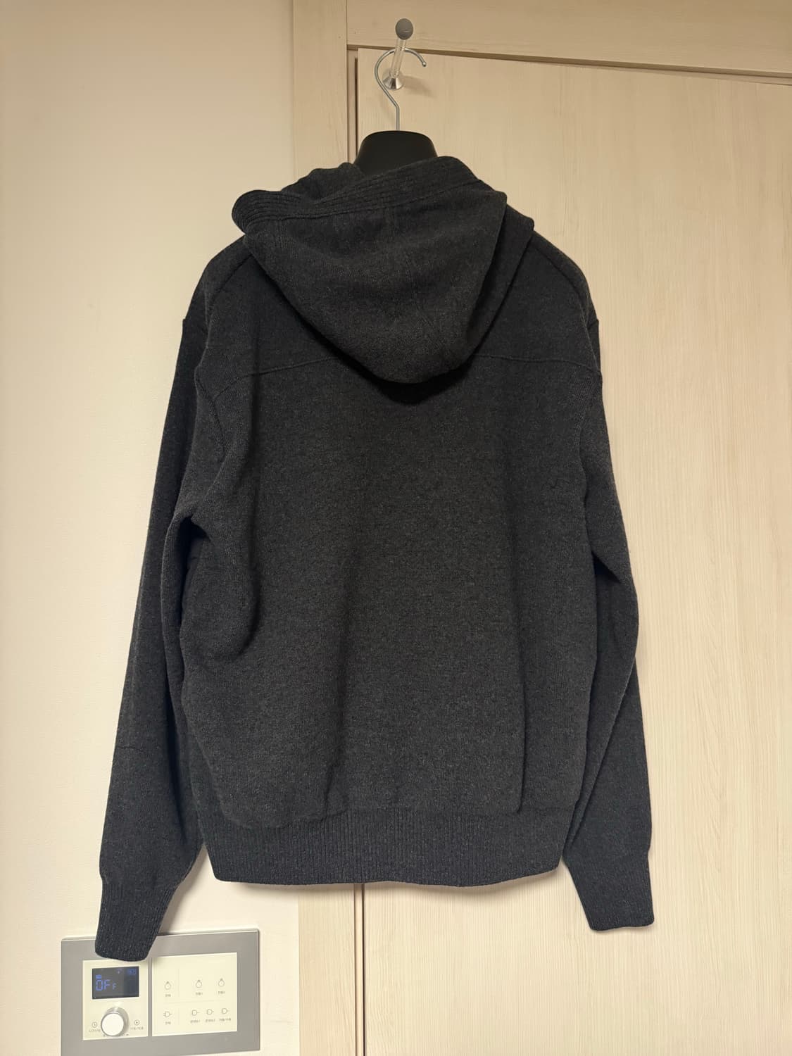 타임옴므 니트 후드 구스다운 패딩 L 상품이미지3