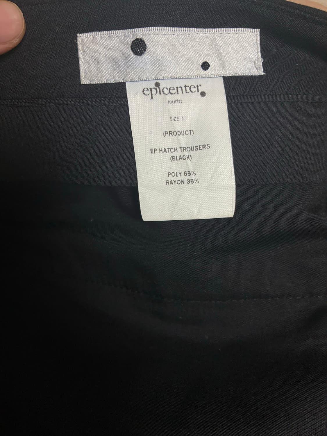 에피센터투어리스트 ep hatch trousers size1 상품이미지3