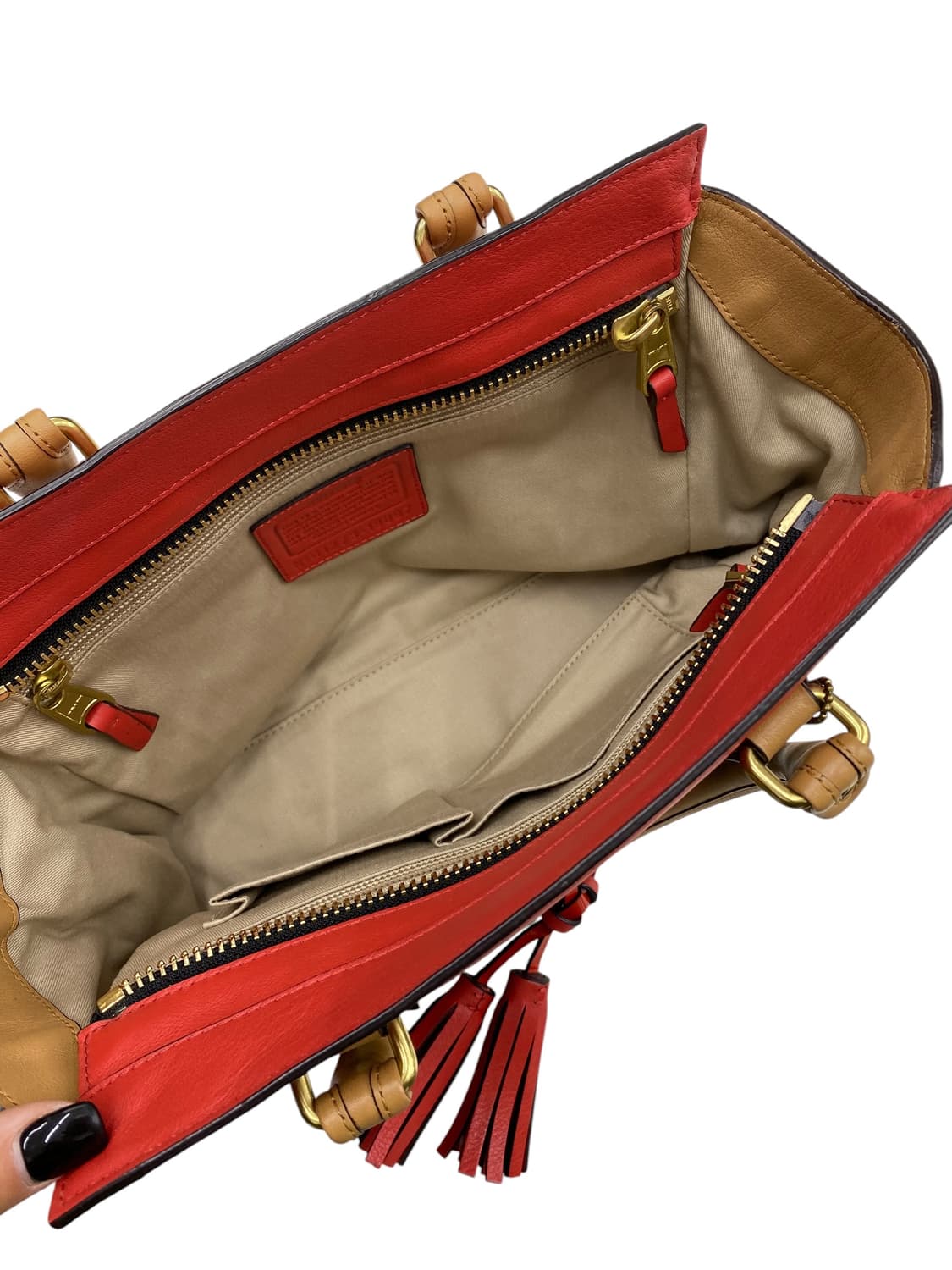 코치 와투케 쓰리컬러 숄더백 상품이미지3