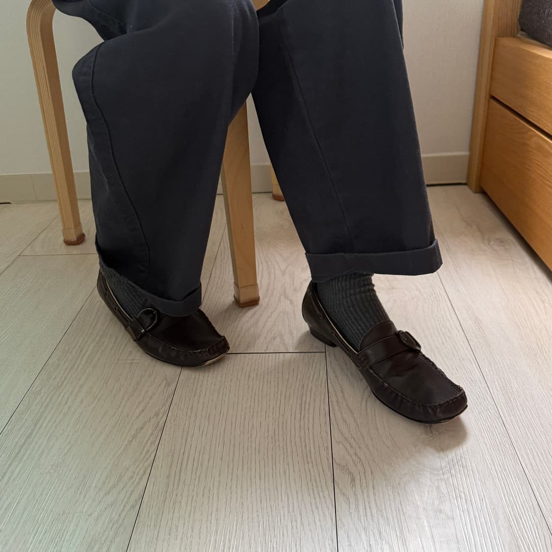 Katharine Hamnett buckle moc loafers 상품이미지3