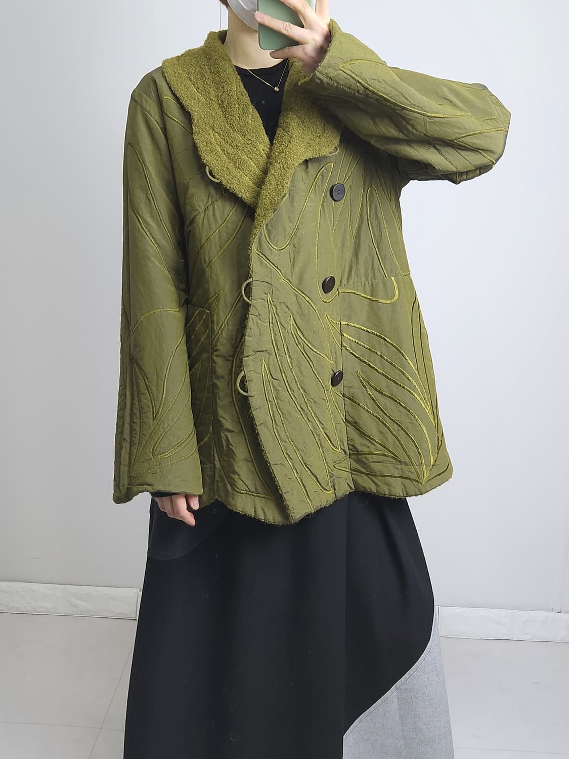 리버시블 자수 자켓 상품이미지2