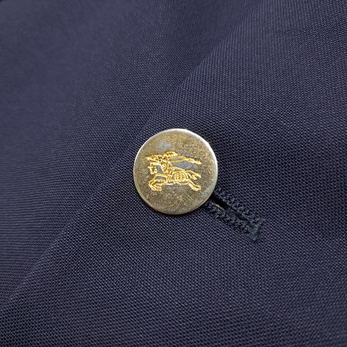 CL166 버버리 빈티지 삭스더블네임 프로섬버튼 네이비 블레이저 상품이미지9