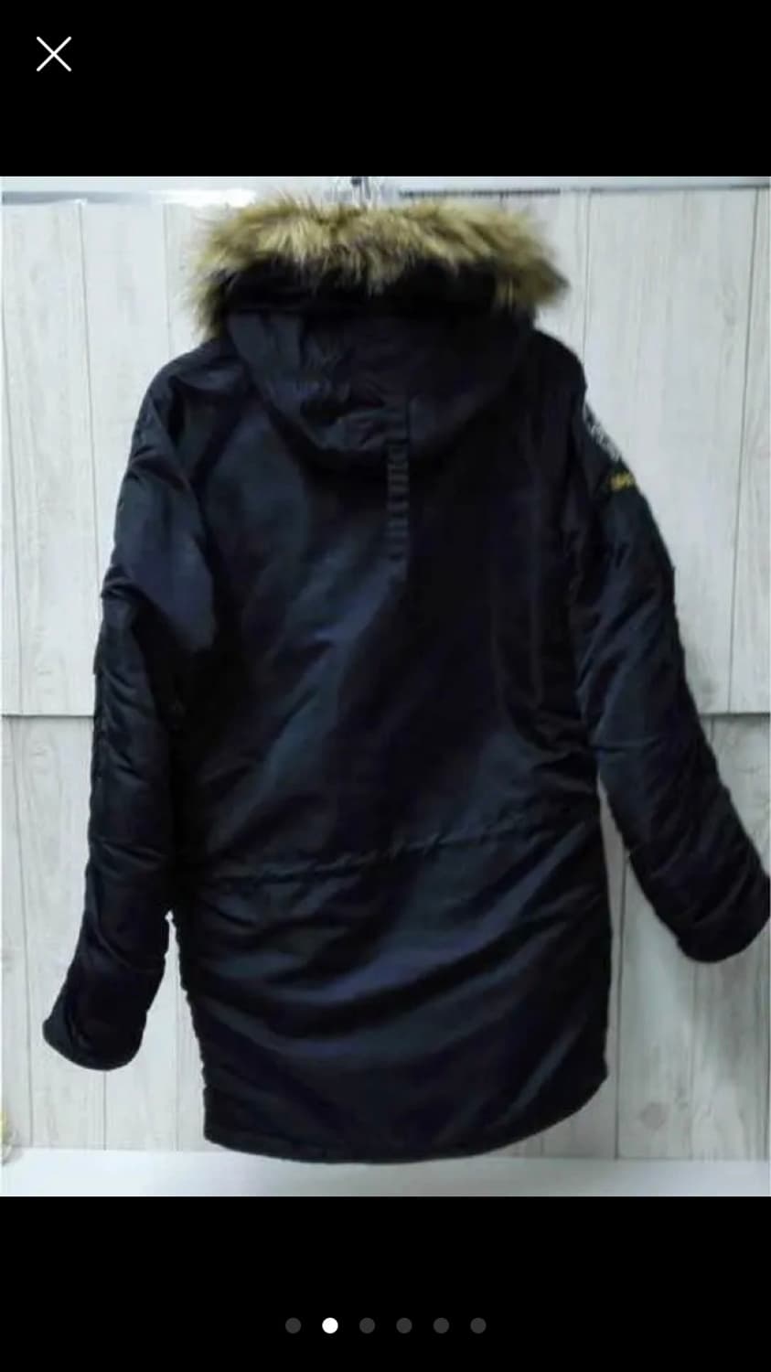 스투시 x 알파인더스트리 35주년 N3B 파카 M 상품이미지2