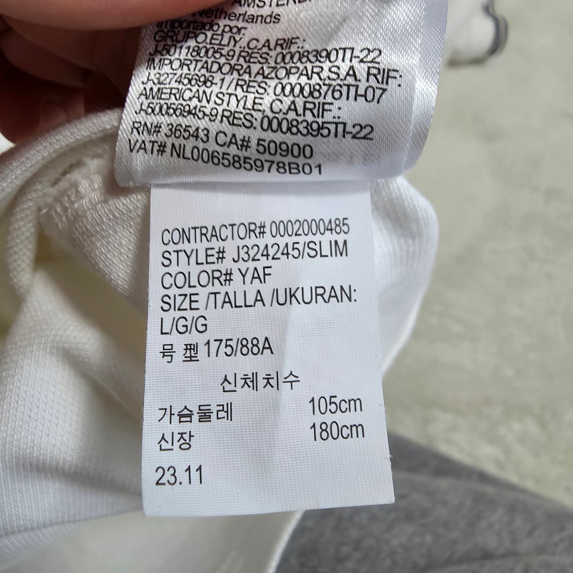 (L)캘빈클라인 반팔 카라티셔츠 상품이미지4