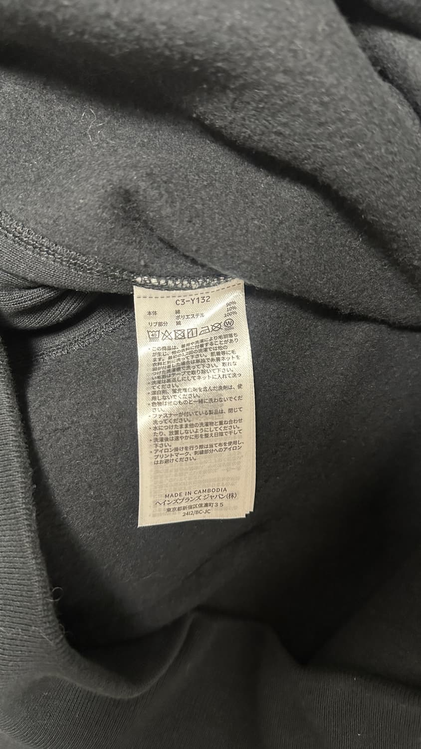 [XXL] 챔피온 블루택 리버스위브 블랙 (c3-y132) 상품이미지5