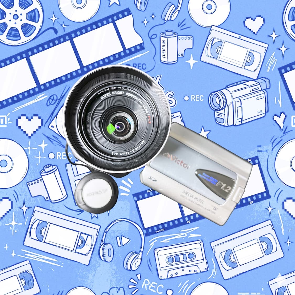 JVC(Victor) GR-DV3500 6mm 캠코더 (테이프리스 가능) 상품이미지4