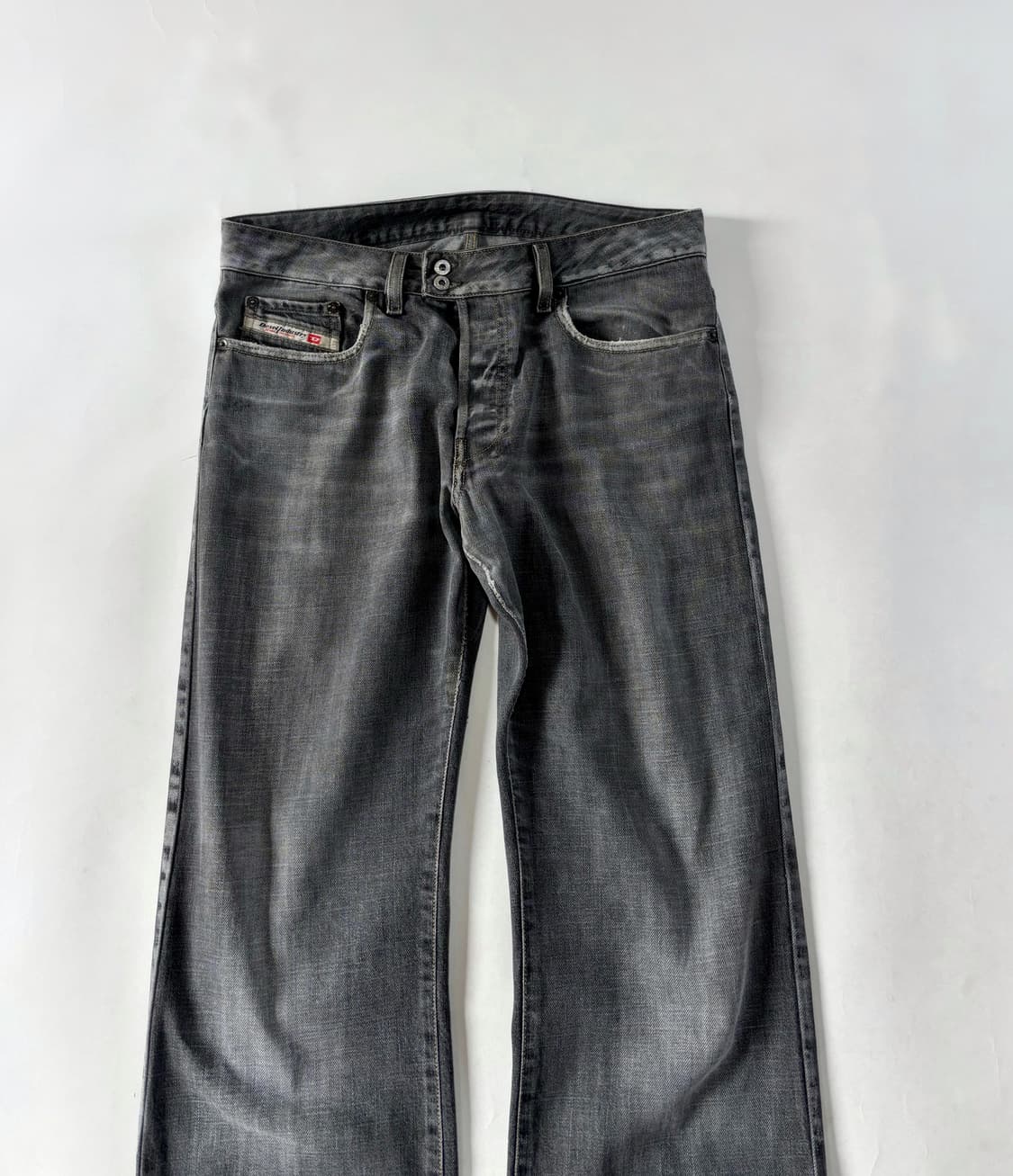 Diesel Grey Wash Straight Denim 상품이미지9