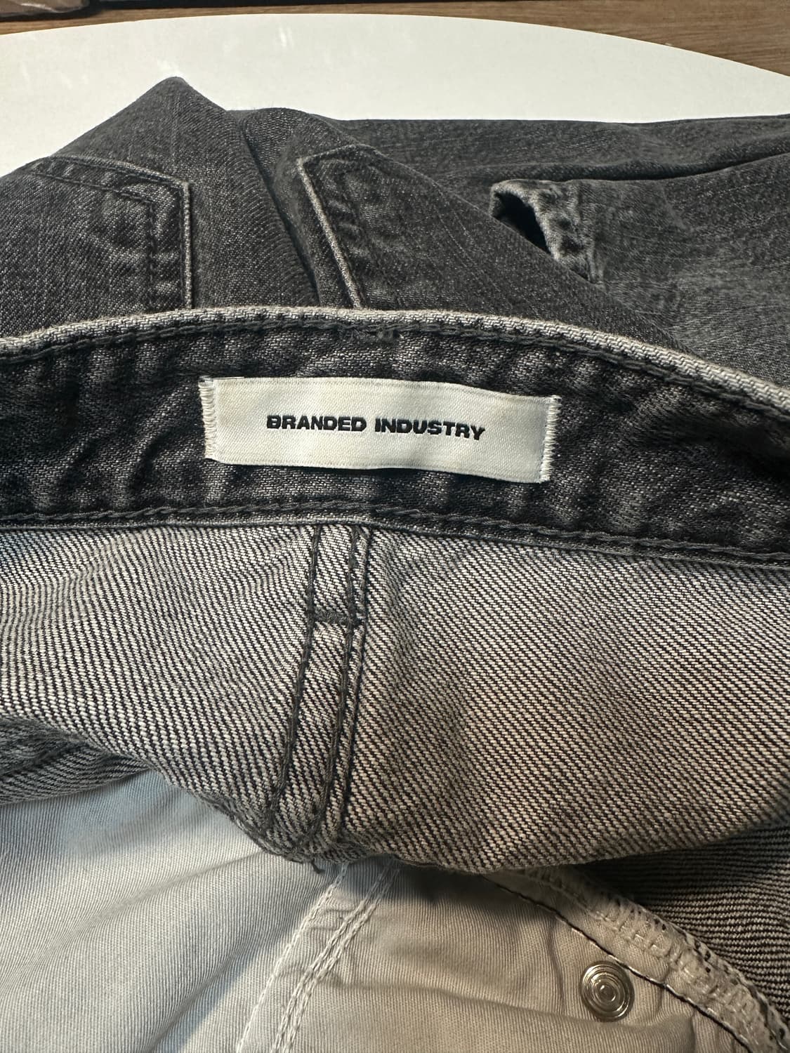 브랜디드 1781 ASH CROW JEANS [WIDE STRAIGHT] 상품이미지5