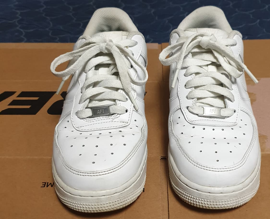 나이키 에어포스 로우 화이트 (250) 상품이미지1