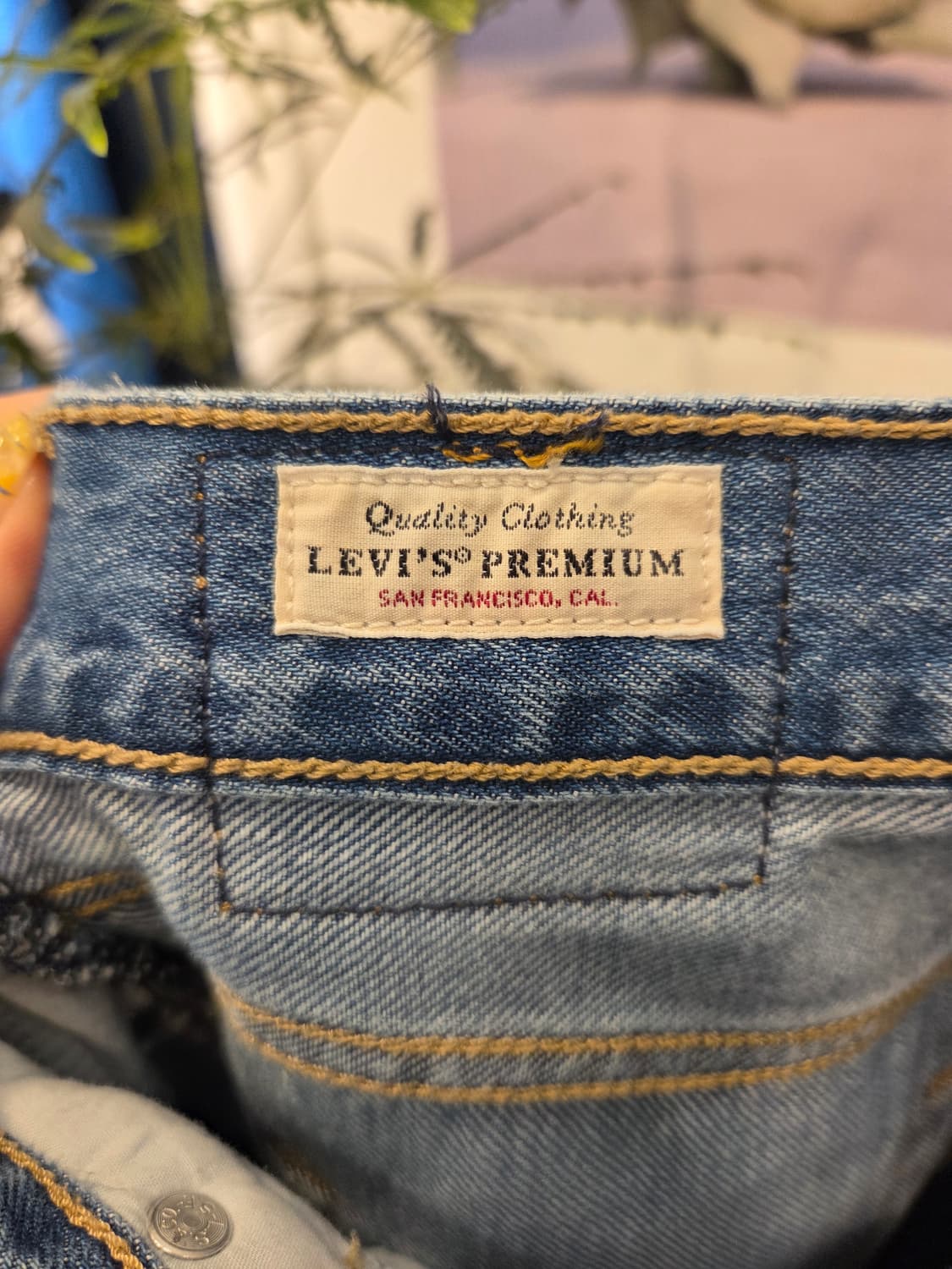 리바이스 데님 스커트 청 스커트 상품이미지6