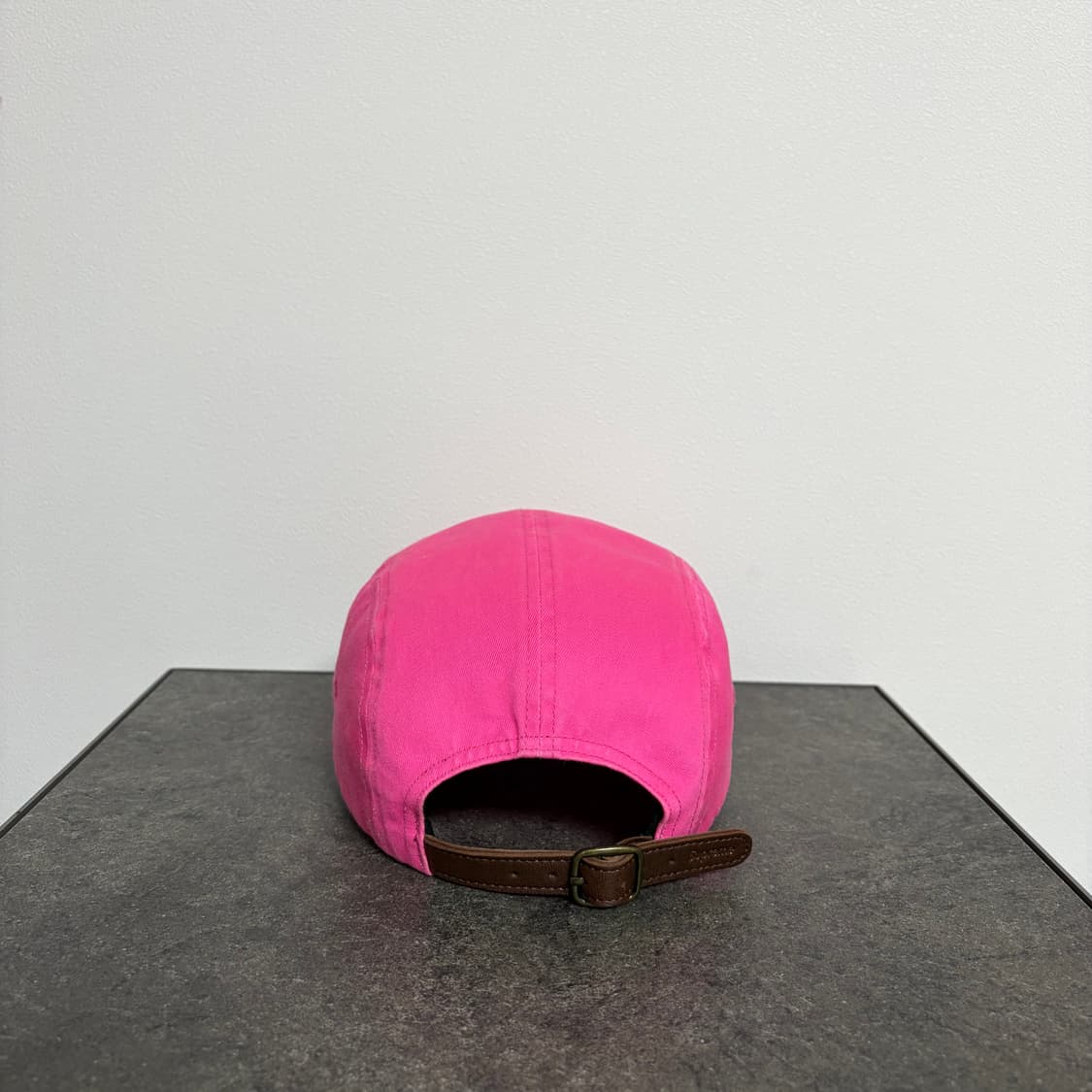 (OS) 슈프림 박스로고 캠프캡 모자 23SS 워시드 치노 핑크 상품이미지5