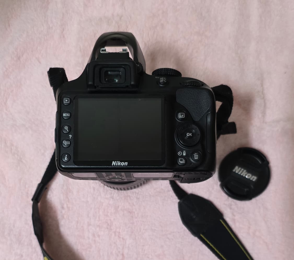 니콘 D3400 DSLR 카메라와 18-55mm 렌즈 함께 판매합니다. 상품이미지5