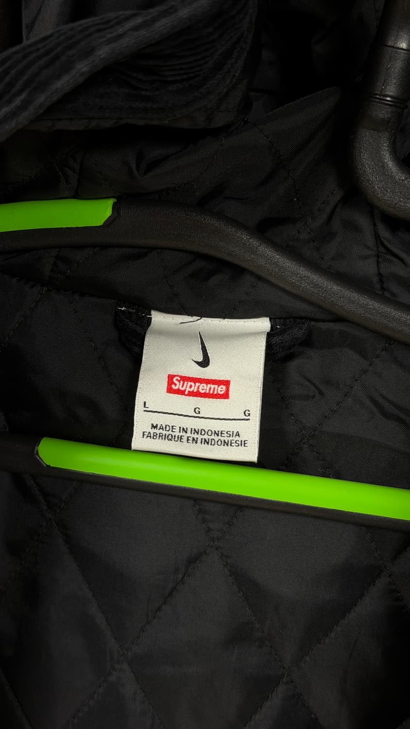 슈프림 나이키 아크 코듀로이 후드자켓 블랙 상품이미지2