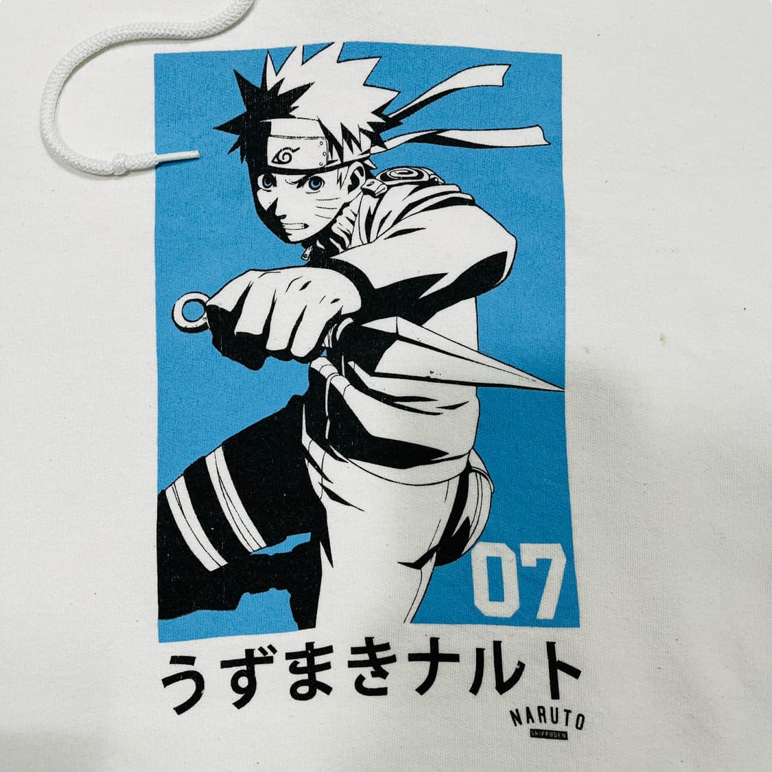 우즈마키 나루토 질풍전 OG 07 화이트 후디 상품이미지4