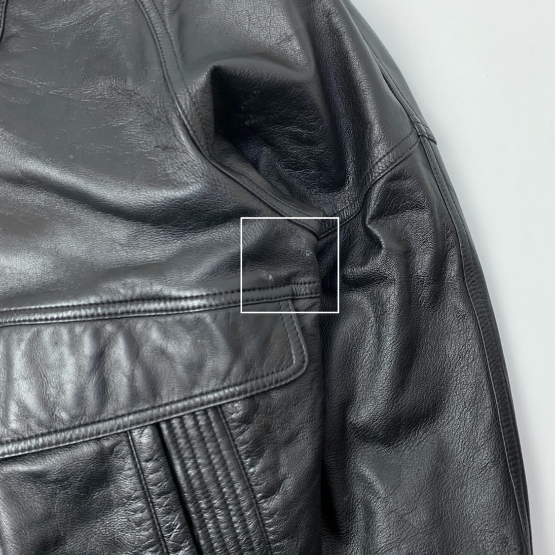 [100/정품] INDIAN 덕다운 레더 자켓 상품이미지2